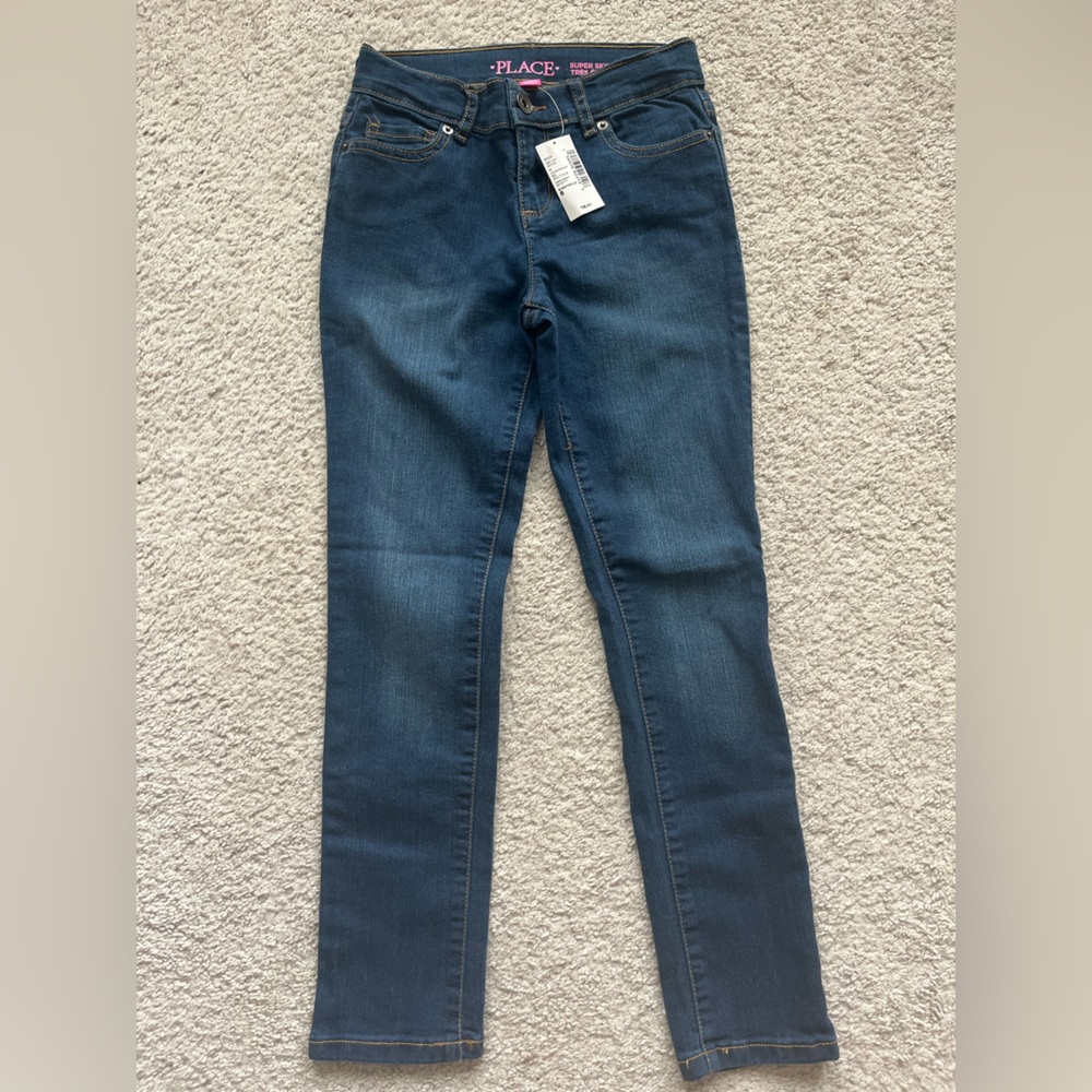 NWT The Children's Place Blue Super Skinny Jeans